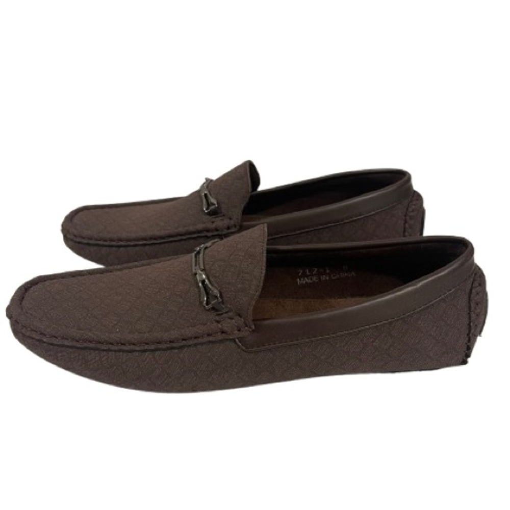 Men’s Chuxx Brown Slip On Business Casual Loafers Size 7 US!
